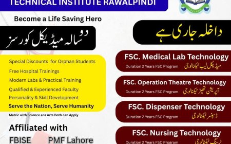 Admissions Open | National College and Technical Institute Rawalpindi