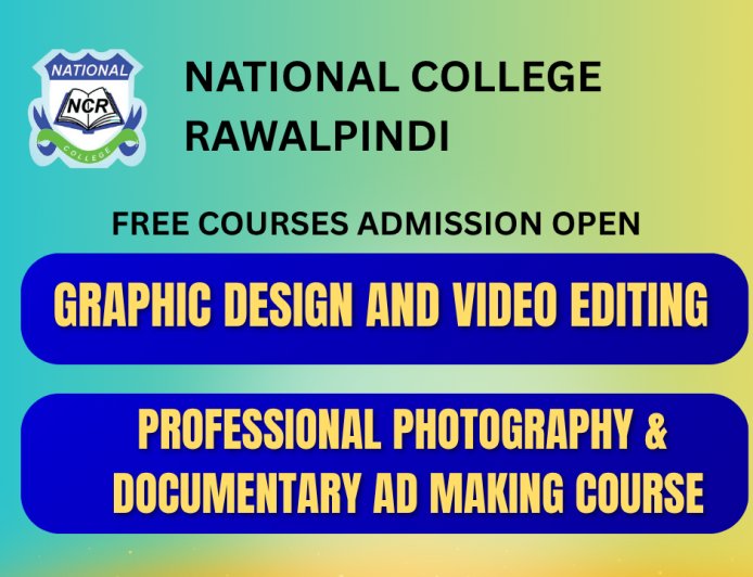 National College Announced Free Computer Courses Collaboration of NAVTTC