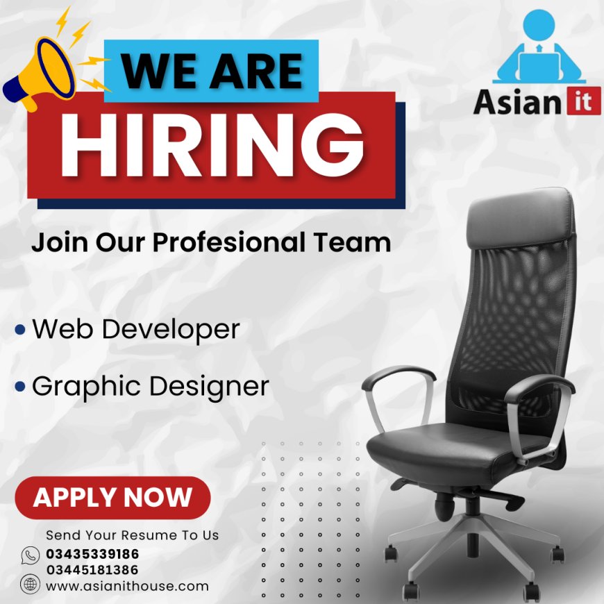 We’re Hiring! Join Asian IT as a Web Developer or Graphic Designer