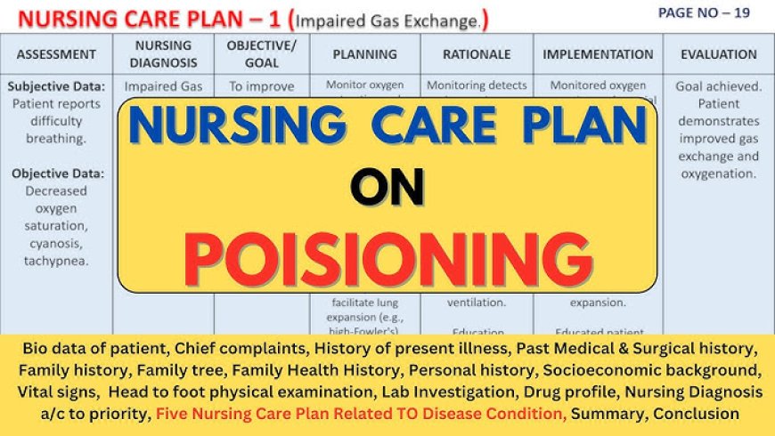  Care of poisoning patient