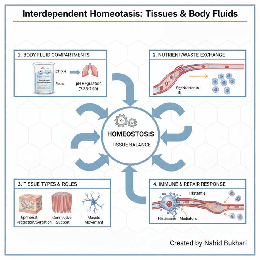 Lecture physiology  Tissues and Body Fluids