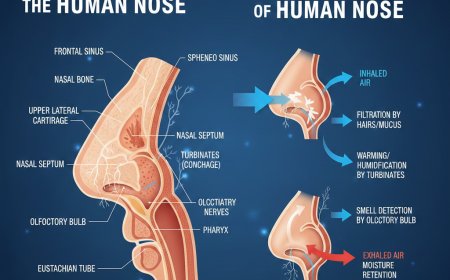 Anatomy and Physiology of the Human Nose