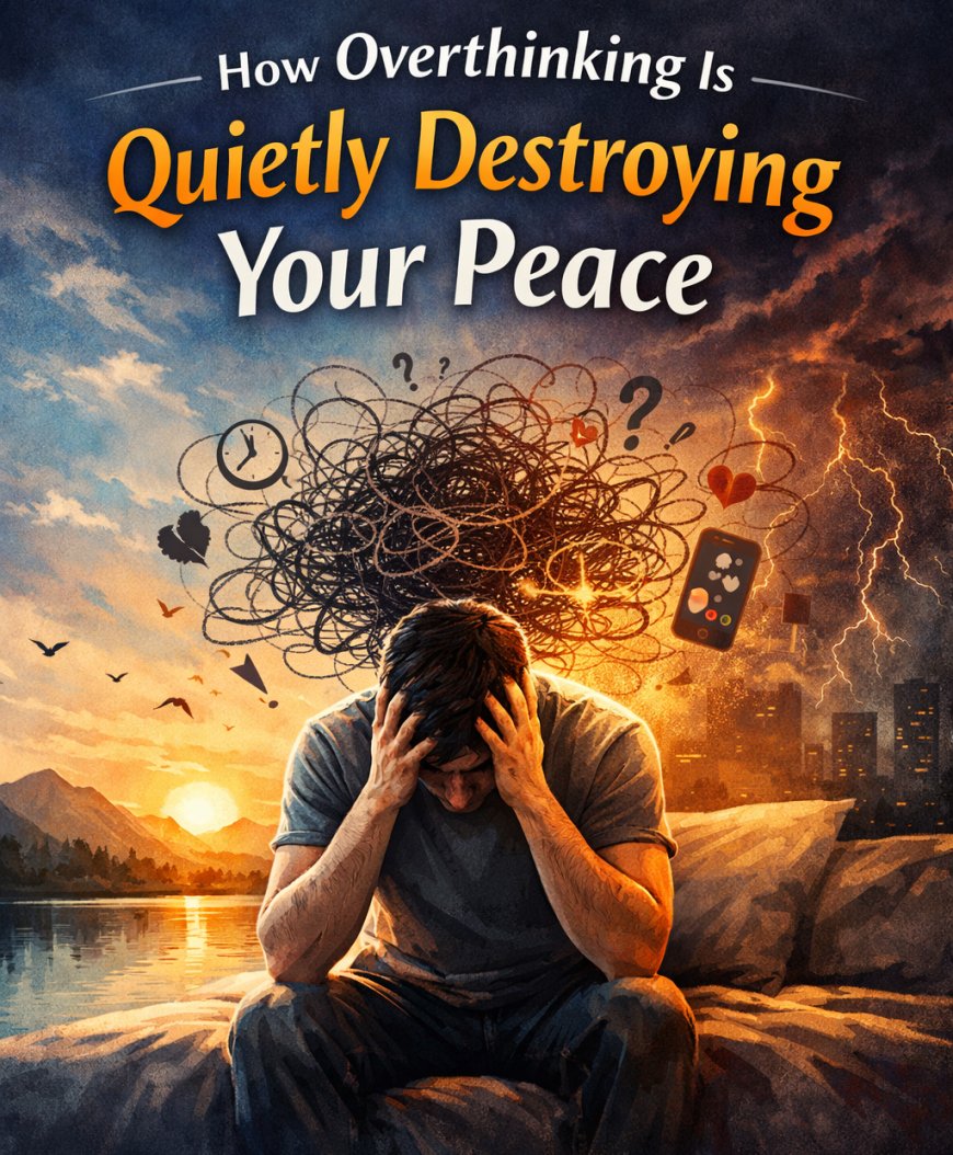 How Overthinking Is Destroying Your Peace & How to Stop It