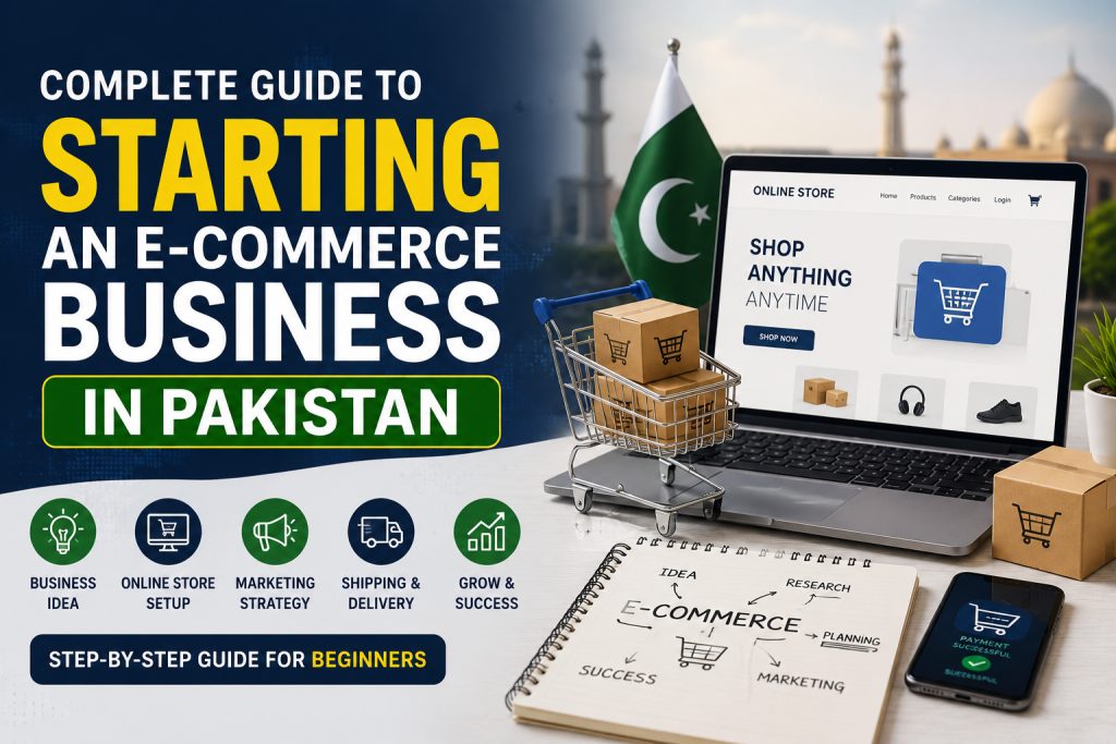Complete Guide to Starting an E-commerce Business in Pakistan